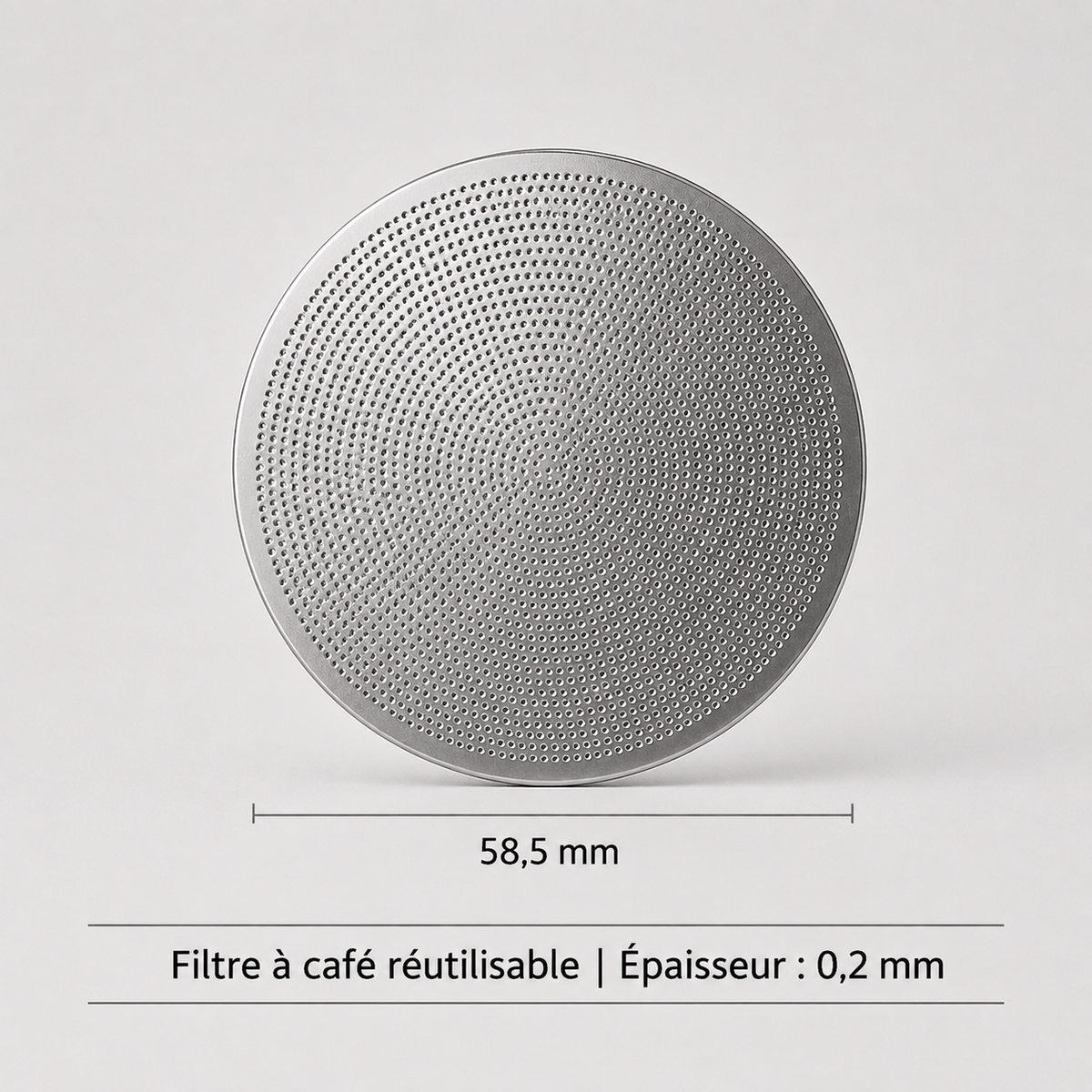 Filtre à Café Réutilisable en Inox