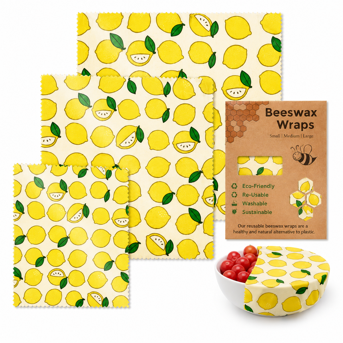 Emballages Alimentaires en Cire d’Abeille