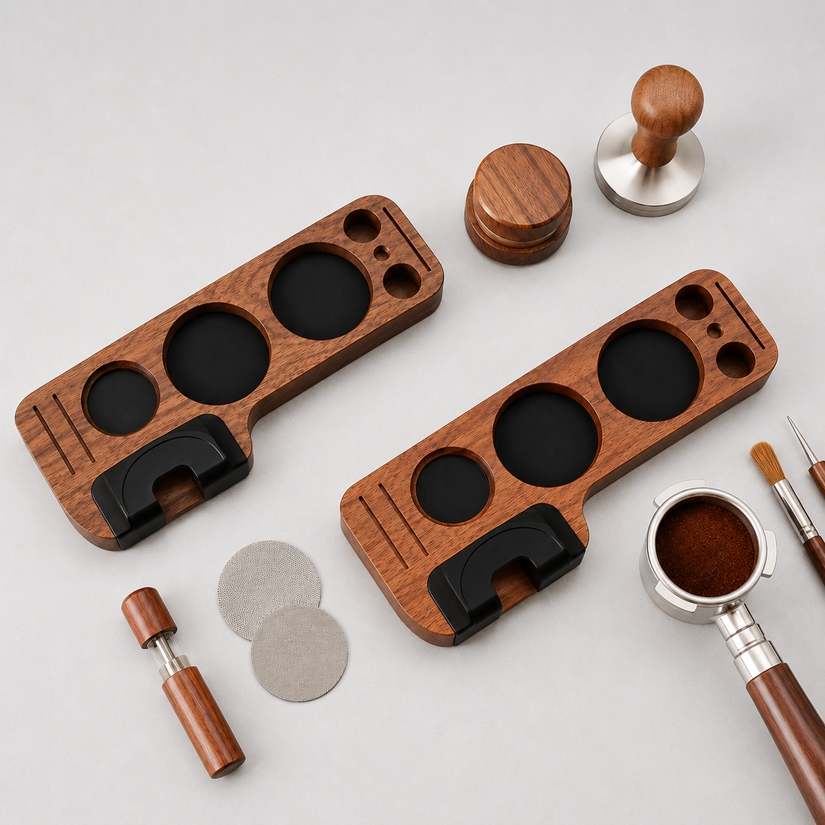Station Barista en Bois