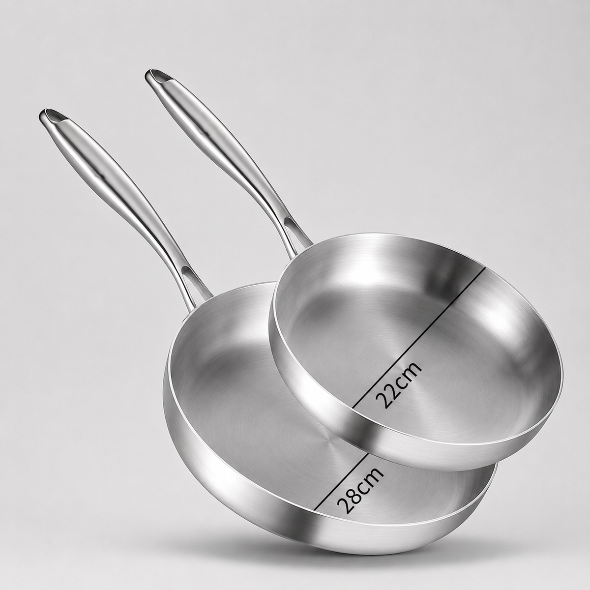 Poêle en Inox 304