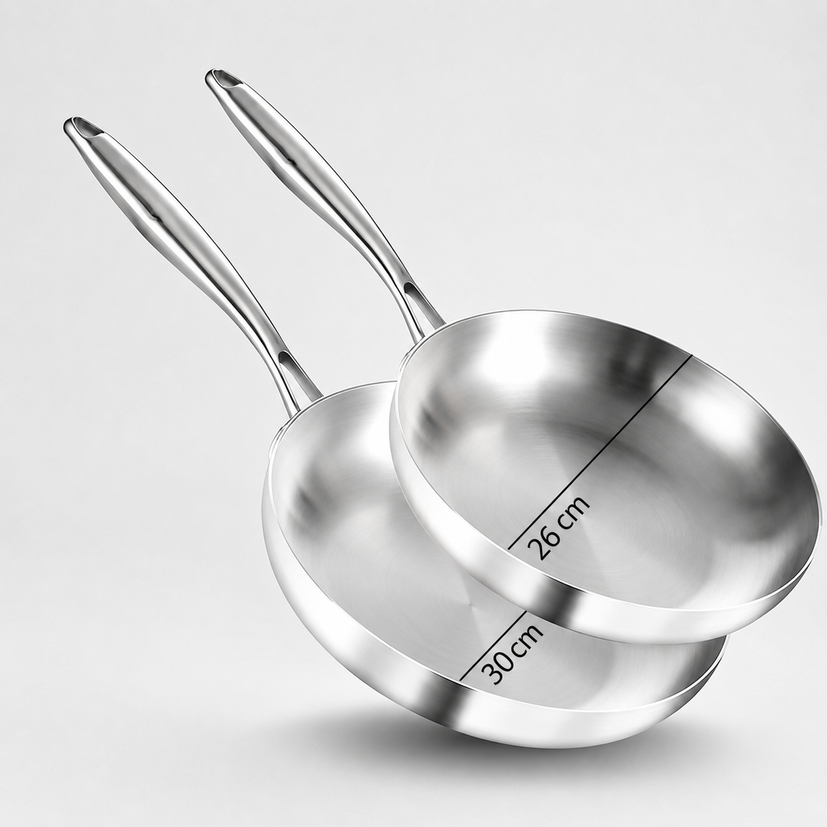 Poêle en Inox 304
