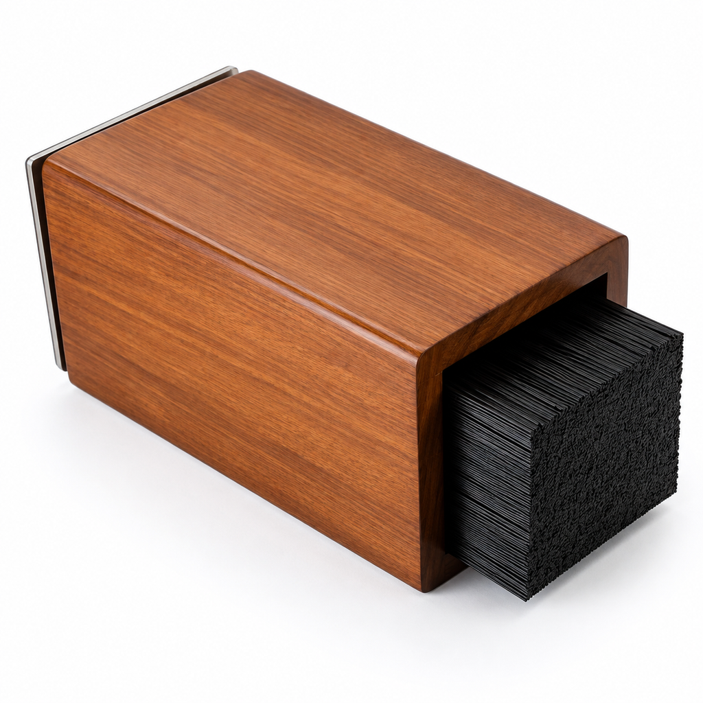 Bloc Magnétique à Couteaux en Bois