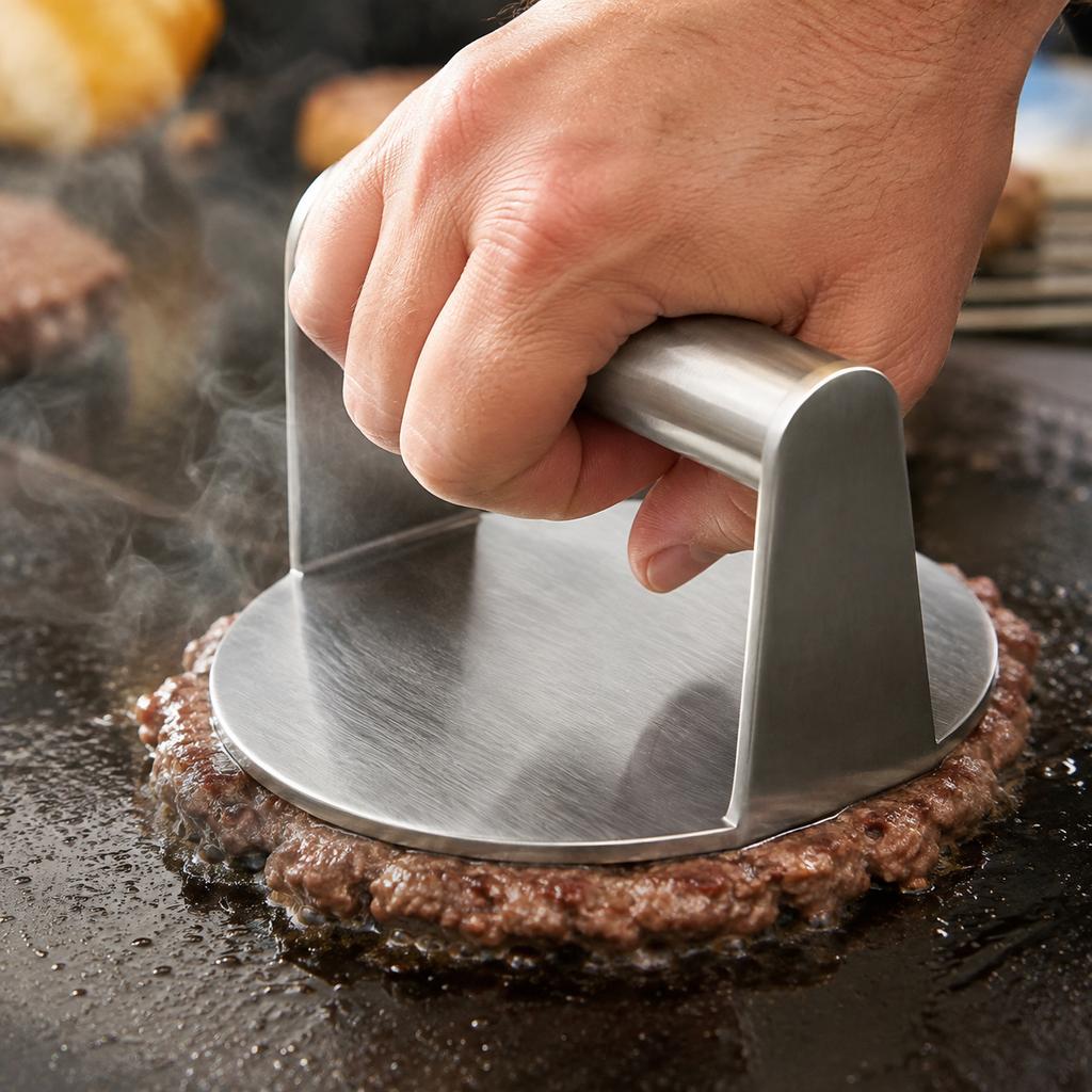 Presse à Burger en Inox