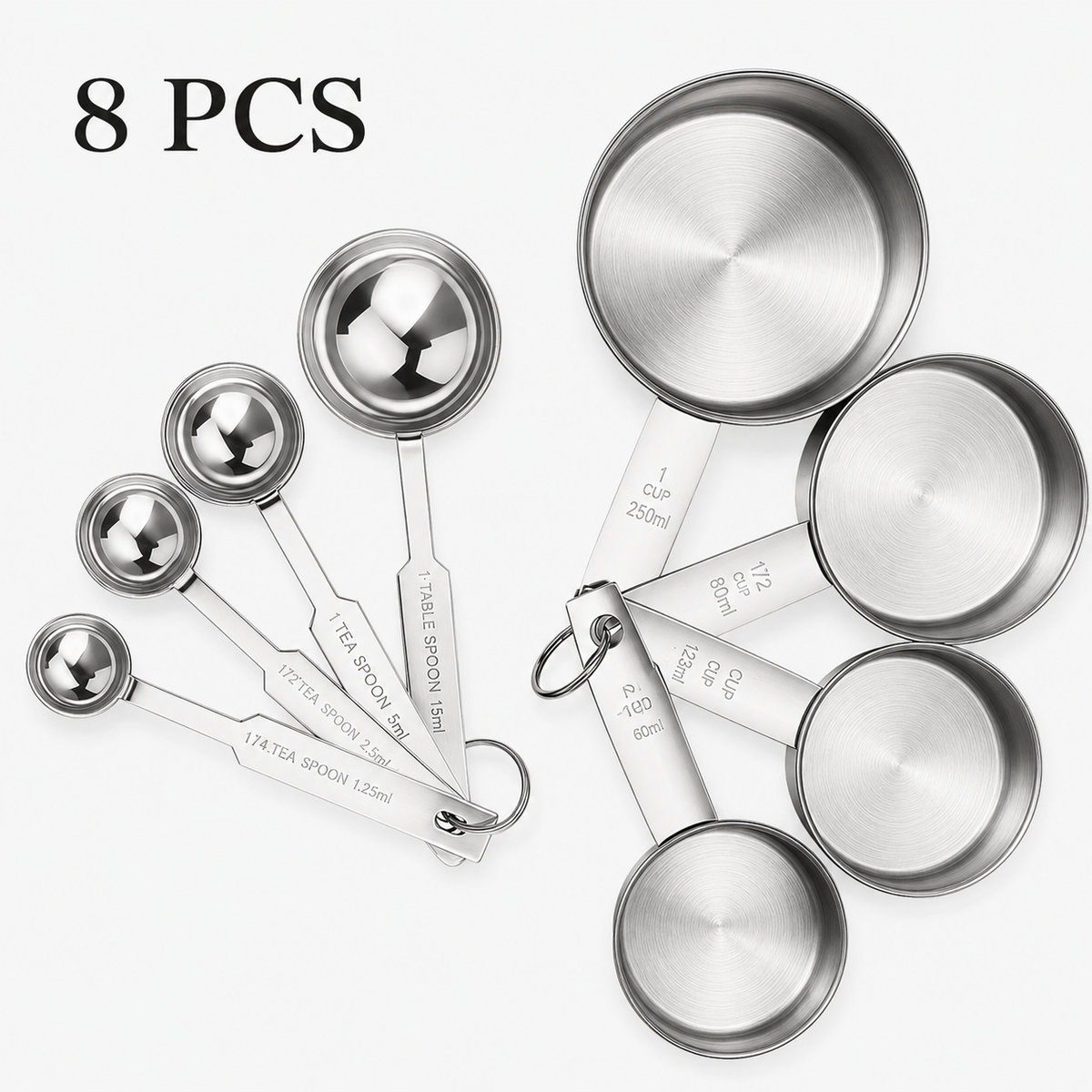 Set de Cuillères Doseuses en Inox