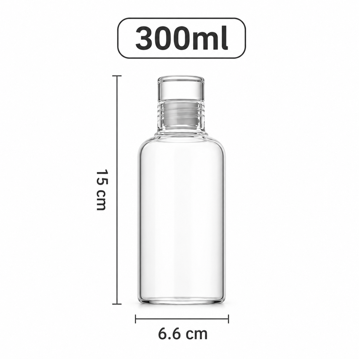 Bouteille en Verre Grande Capacité