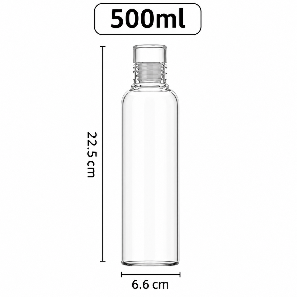 Bouteille en Verre Grande Capacité
