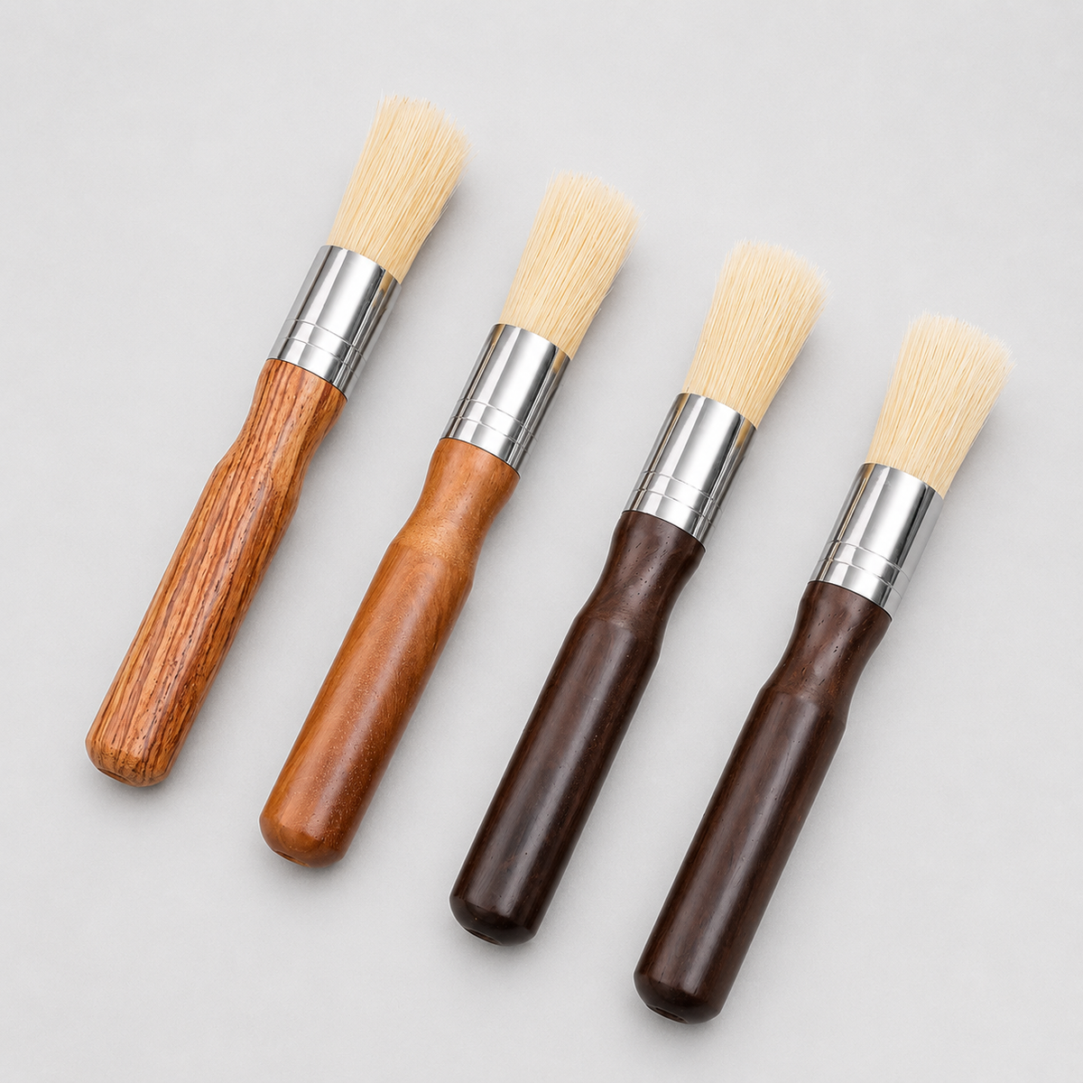 Brosse de Nettoyage à Café en Bois