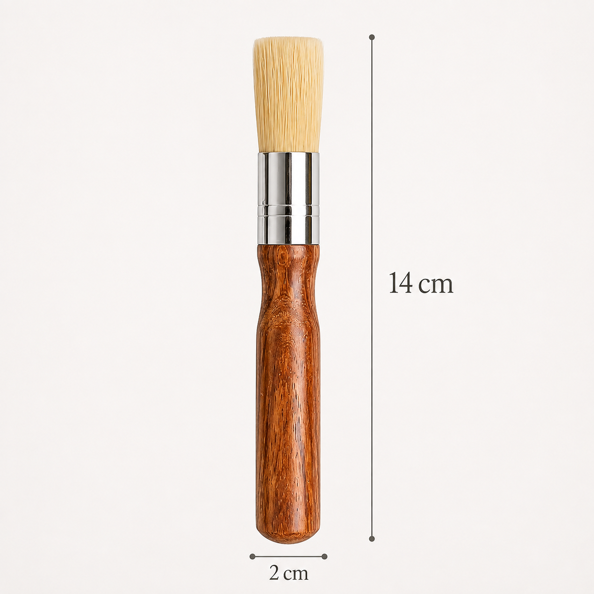 Brosse de Nettoyage à Café en Bois