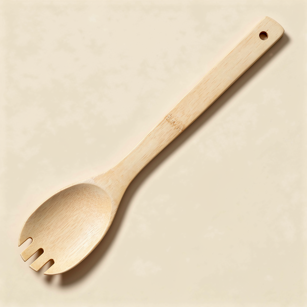 Set d’ustensiles de cuisine en bambou