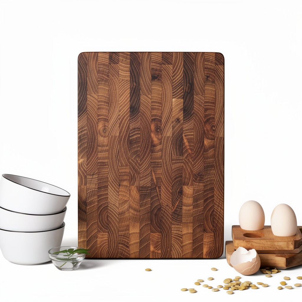Planche à découper en bois de teck